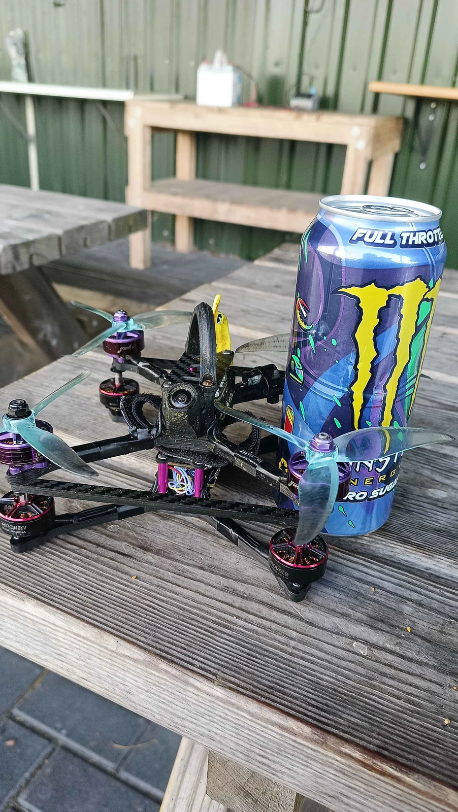 HexR5 development build details. Equipment and accessories vary between configurations.